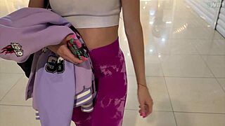 gym pickup leads to rough villa fuck with fit moaning couple