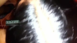 PUTA MEXICANA begs client to ditch condom sucks deep then swallows full cumshot in her apt