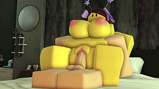 noob shemale slut in bikini begs for femboy pounding