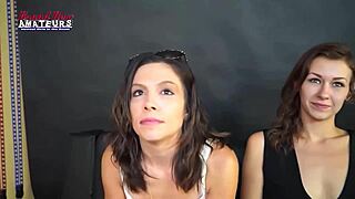 petite coeds jamie and meredith devour wet pussies hungrily