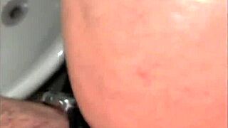 Gym bathroom hookup turns into rough domination and dirty talk pounding session