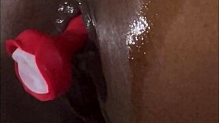 ava knightly loves posing her big tits and clapping ass with buttplug vibes 🎶