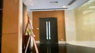 petite asian maid begs for creampie deep in her tight pussy pov