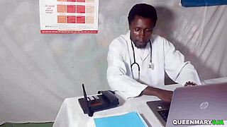 whoa hubby takes wifey to gyno first time ends in hot creampie 😲💦👨‍⚕️