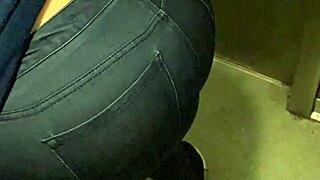 hidden spanish wife's huge ass candid tease