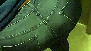 hidden spanish wife's huge ass candid tease