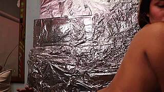 damn this latina loves sloppy deepthroat and tight pussy ride