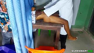 whoa hubby takes wifey to gyno first time ends in hot creampie 😲💦👨‍⚕️