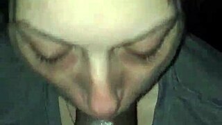 San Delivers Mind-Blowing Deepthroat Blowjob and Swallows Every Drop