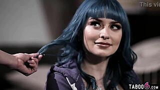 Landlady Serena Siren Teases Tenant Jewelz Blu's Panties Seductively