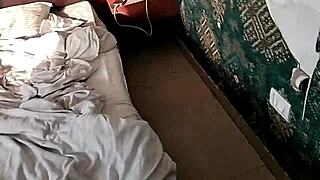 Casual homemade romp with busty girlfriend on the ranch