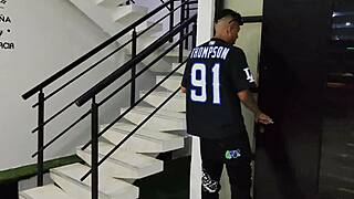 wild party where muscular black studs ravish curvy latinas in steamy romp