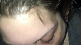 San Delivers Mind-Blowing Deepthroat Blowjob and Swallows Every Drop