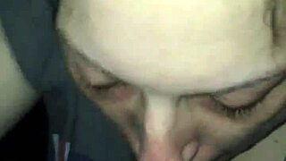 San Delivers Mind-Blowing Deepthroat Blowjob and Swallows Every Drop