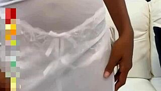 Damn, this skinny maniac Colombian shreds her ass with giant dildo, crazy hot