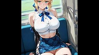 lesbian girlfriends lick each other erotically under the christmas tree