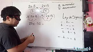 asian teacher solves creampie equation in class