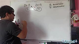 asian teacher solves creampie equation in class