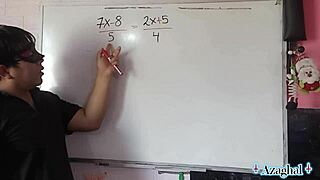 asian teacher solves creampie equation in class