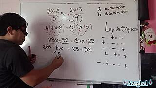 asian teacher solves creampie equation in class