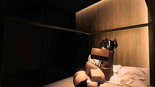 This Whore Begged for My Huge BBC in Wild Roblox Fuck Fest! 😈💦