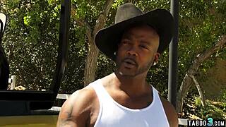 Mysterious BBC Unwinds Deep in Petite Teen's Outdoor Tight Pussy