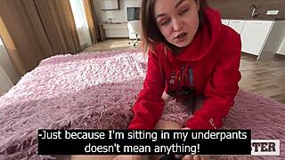 Wanna cheat with my wife's cute teen friend?