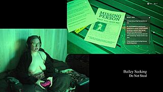 naked night springs playthrough part 2 with busty bbw brunette