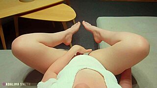 Women POV ASMR moans build to explosive squirting climaxes up close