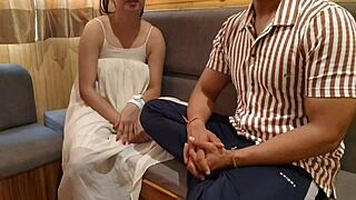 Romantic First-Time Jija Fucks Sali's Tight Wet Pussy in Hidden Room