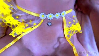 Slut Face Fucked Filled by Big Black Cock Squirting Creampie