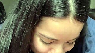 brazilian cutie deepthroats ragnar blanc's monster cock drooling