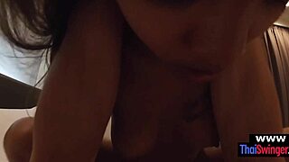 afternoon hotel quickie turns into intense asian couple pov fucking session