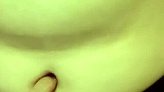 Wow, this sexy Latina's belly button gets the ultimate fetish pampering!