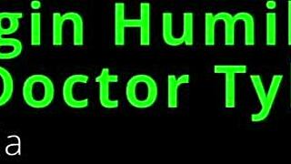 Tyler Lynn shames male virgin patient in clinic humiliation