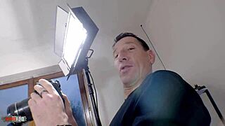 elora mancini milf casting explodes into rough mmf threesome pounding orgasms