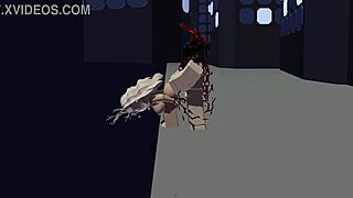 oh roblox cutie slut my heart races as she gets pounded hard