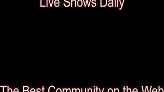 miss raquel teases and pleasures ariel blue with toys and licks