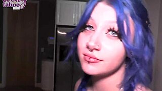 seth brogan pounds juicy teen pussy in lingerie quickie creampie