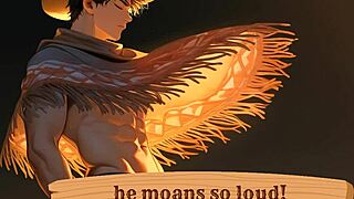 He MOANS Loud in Erotic Orgasm Frenzy