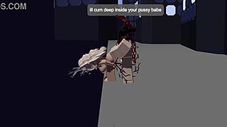 oh roblox cutie slut my heart races as she gets pounded hard