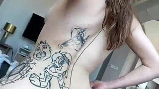 what if i told you i caught lingerie model masturbating then took her ass pov?