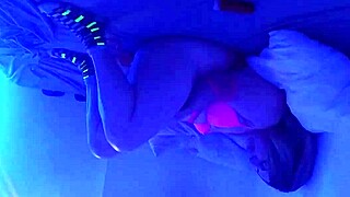 Milf stretches tight ass wide with vibrating plug outdoors pov tease