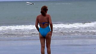 Beach return sparks horny masturbation frenzy eyeing huge cocks desperate for pussy fuck