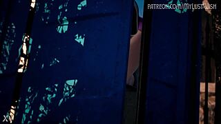 Ashley's Voyeur Peek at Friend's Naughty Lust Wish Game