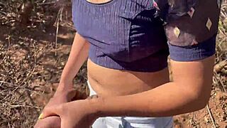 ex girlfriend alone in jungle gets seduced roughly fucked hard with dirty domination