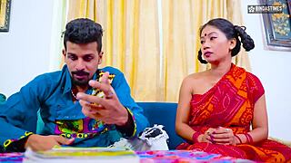 house owner alone finally bangs sexy maid hard hindi style