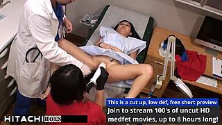 super heroine little mina gets hitachi vibrator orgasm from nurse amo morbia backstage