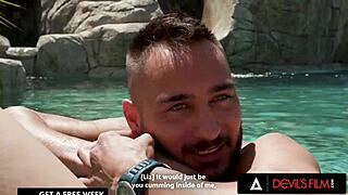 Petite Liz Jordan Teases Wet Pussy for Lesbian Creampie