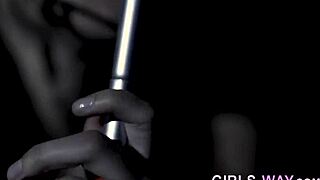 Busty Babe Grinds Small-Tits Partner in Intense Lesbian Tribbing Frenzy